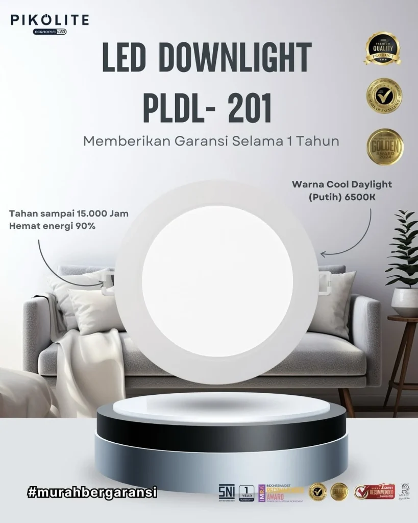 Jual Lampu Downlight PIKOLITE Untuk Sorot Cahaya Merata lampu outbow