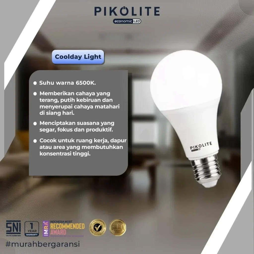 PIKOLITE Warna Lampu Warm White vs Lampu Cool White Mana Paling Cocok untuk Rumah